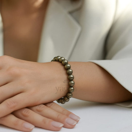 Pyrite Crystal Bracelet