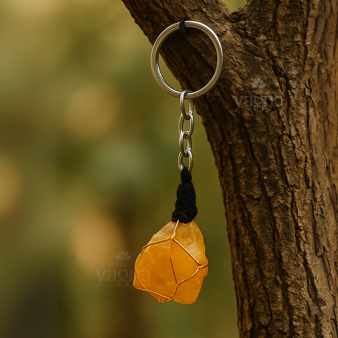 Citrine Keychain