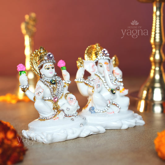 Lakshmi Ganesha Murti – Blessings of Prosperity & Wisdom
