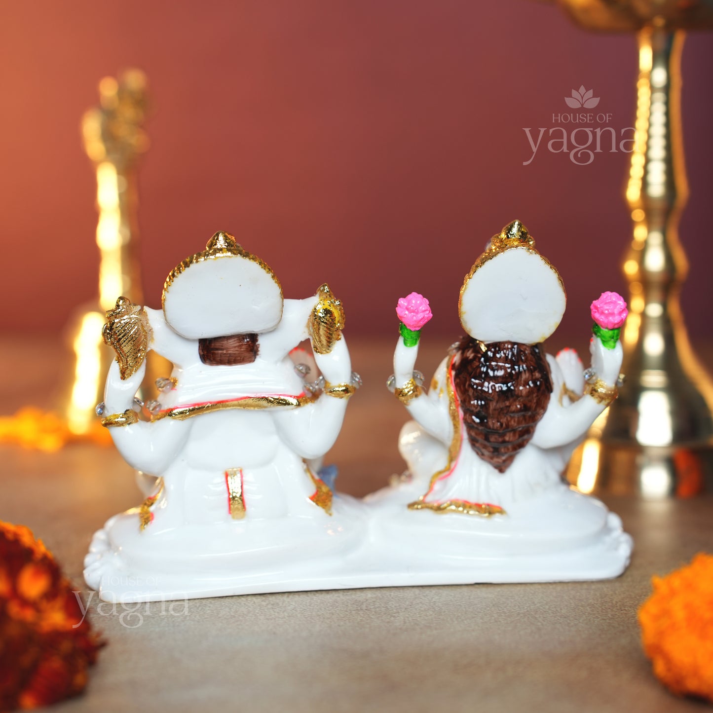 Lakshmi Ganesha Murti – Blessings of Prosperity & Wisdom