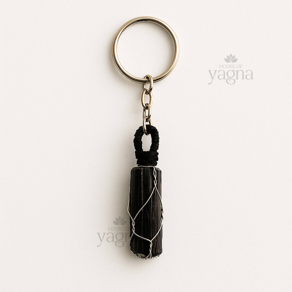Black Tourmaline Keychain