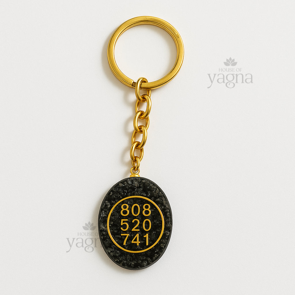Pyrite Zibu Keychain