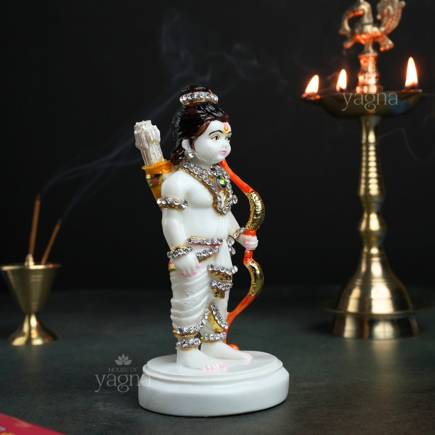 Ram Lalla Murti in Marble Resin