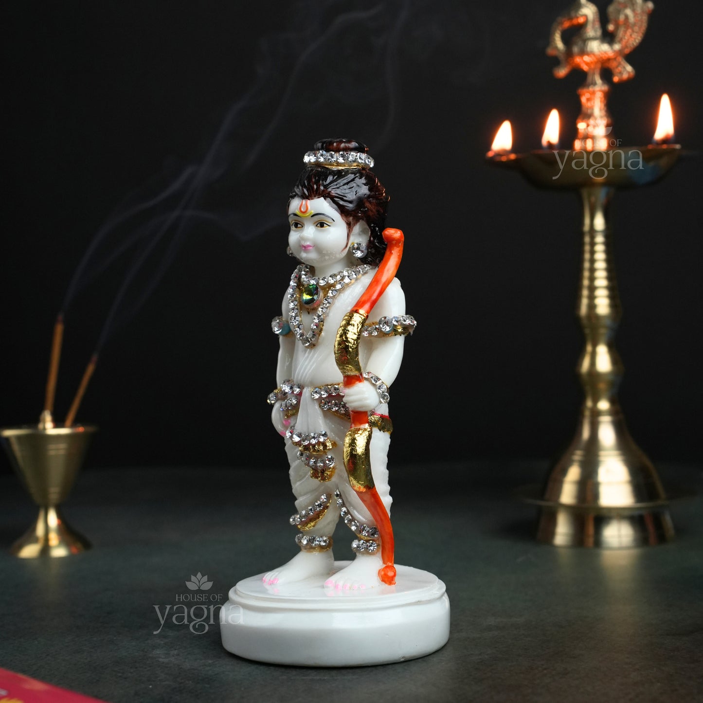Ram Lalla Murti in Marble Resin