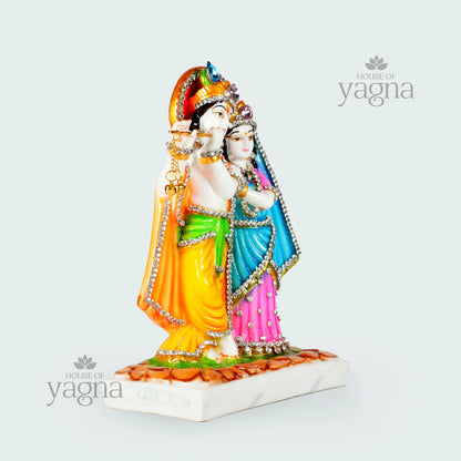 Radha Krishna Idol for Mandir