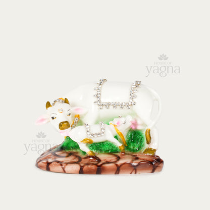 Cow & Calf Idol – Symbol of Krishna Bhakti