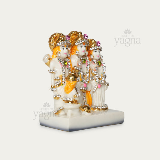 Ram Darbar Murti – Made in India for Pooja Room Blessings