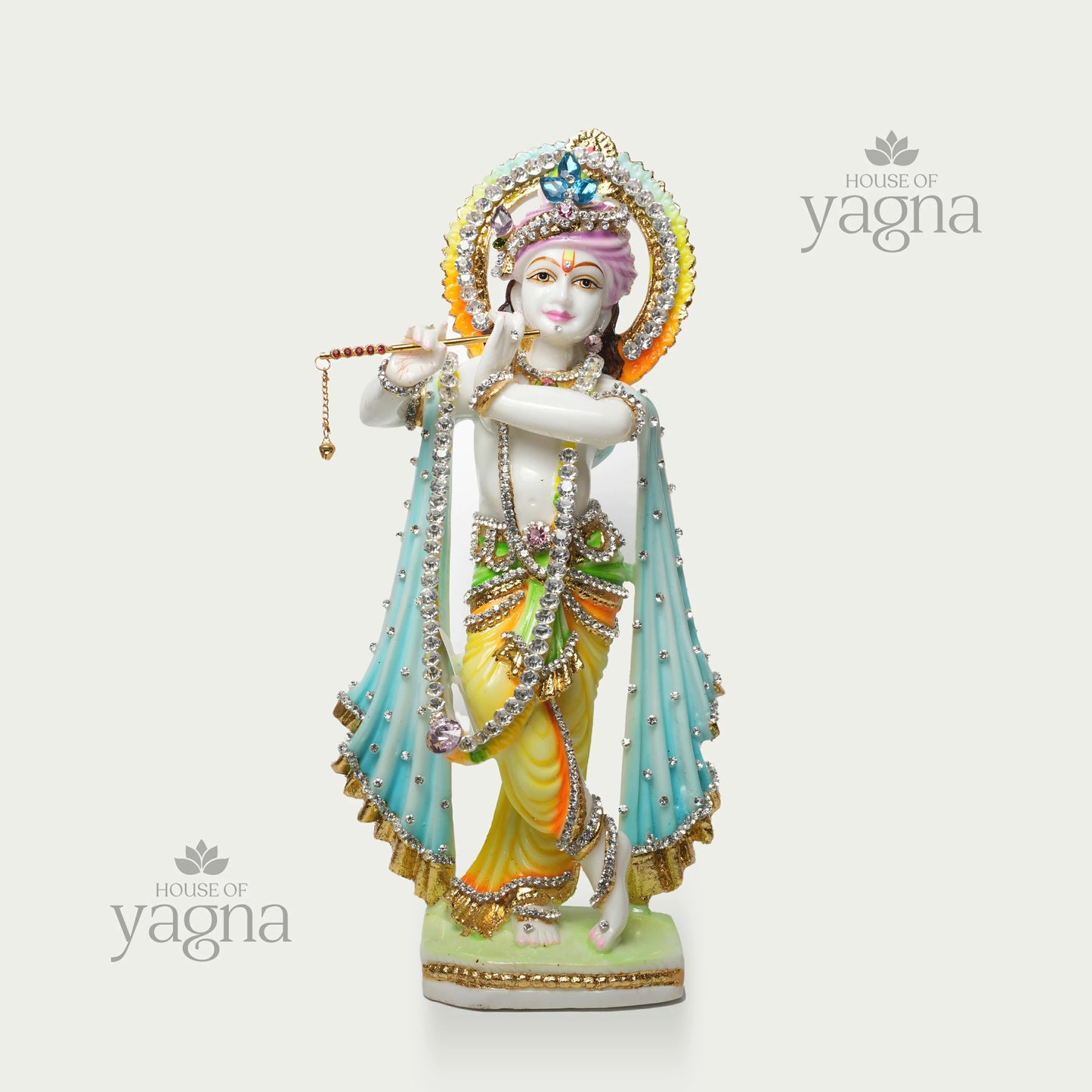 Flute Krishna Idol – Symbol of Divine Melody & Love