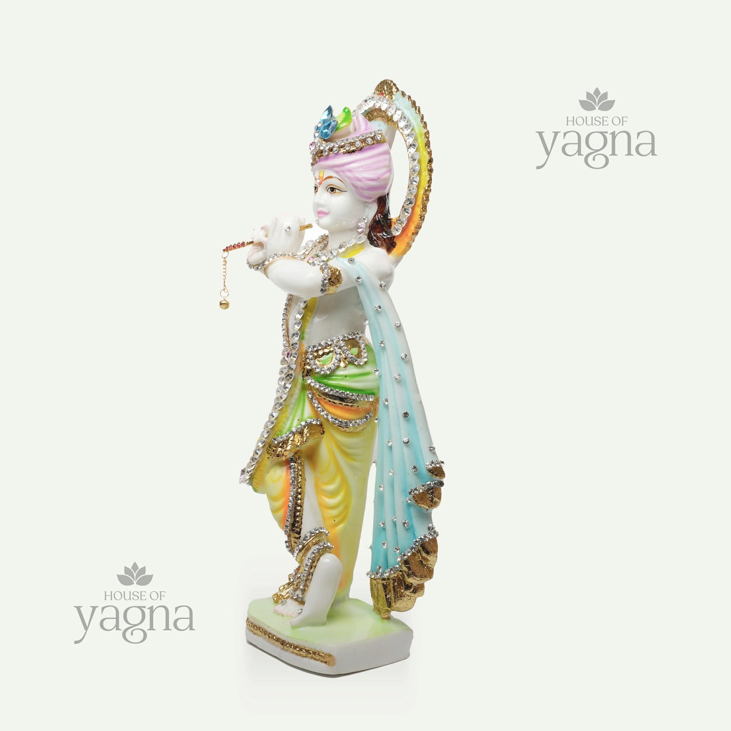 Flute Krishna Idol – Symbol of Divine Melody & Love