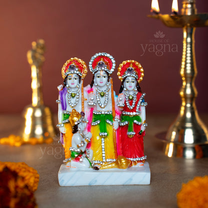 Ram Darbar Murti – Made in India for Pooja Room Blessings