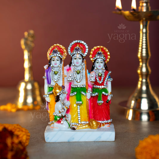 Ram Darbar Murti – Made in India for Pooja Room Blessings