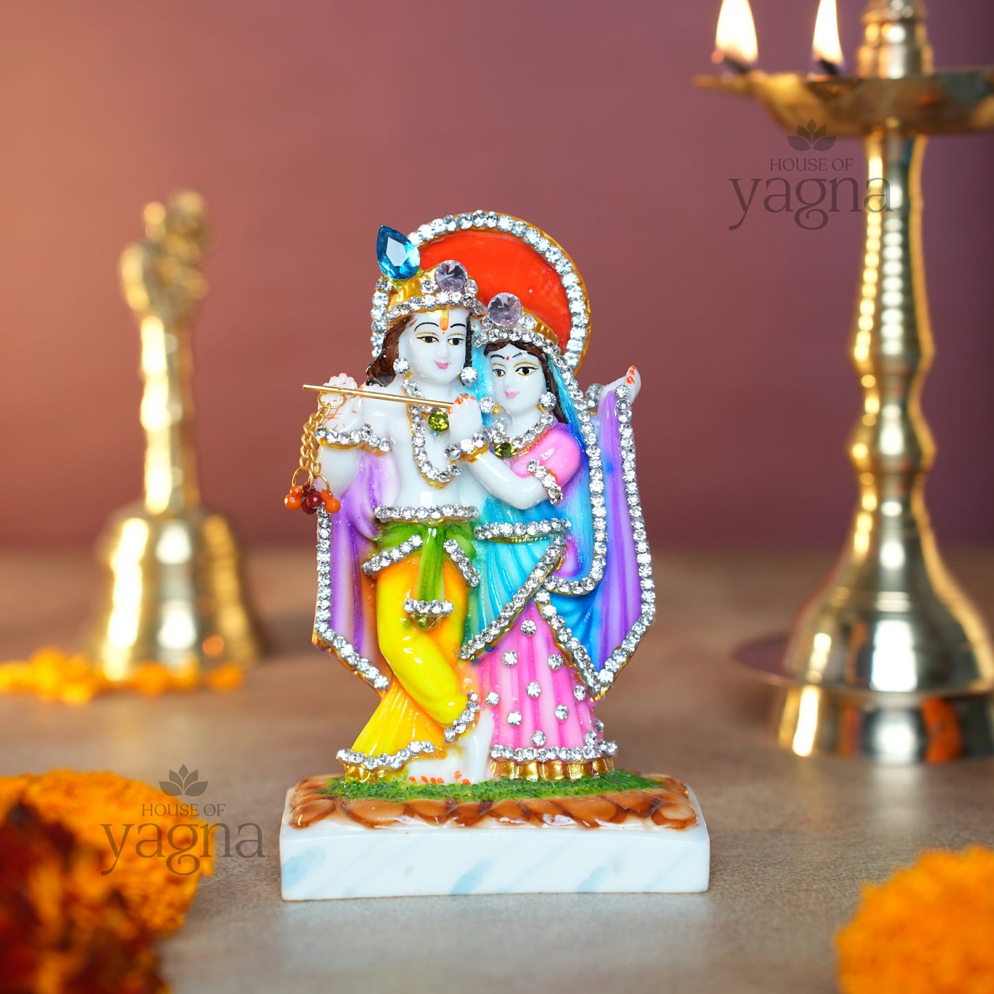 Radha Krishna Statue – Perfect for Janmashtami & Gifting