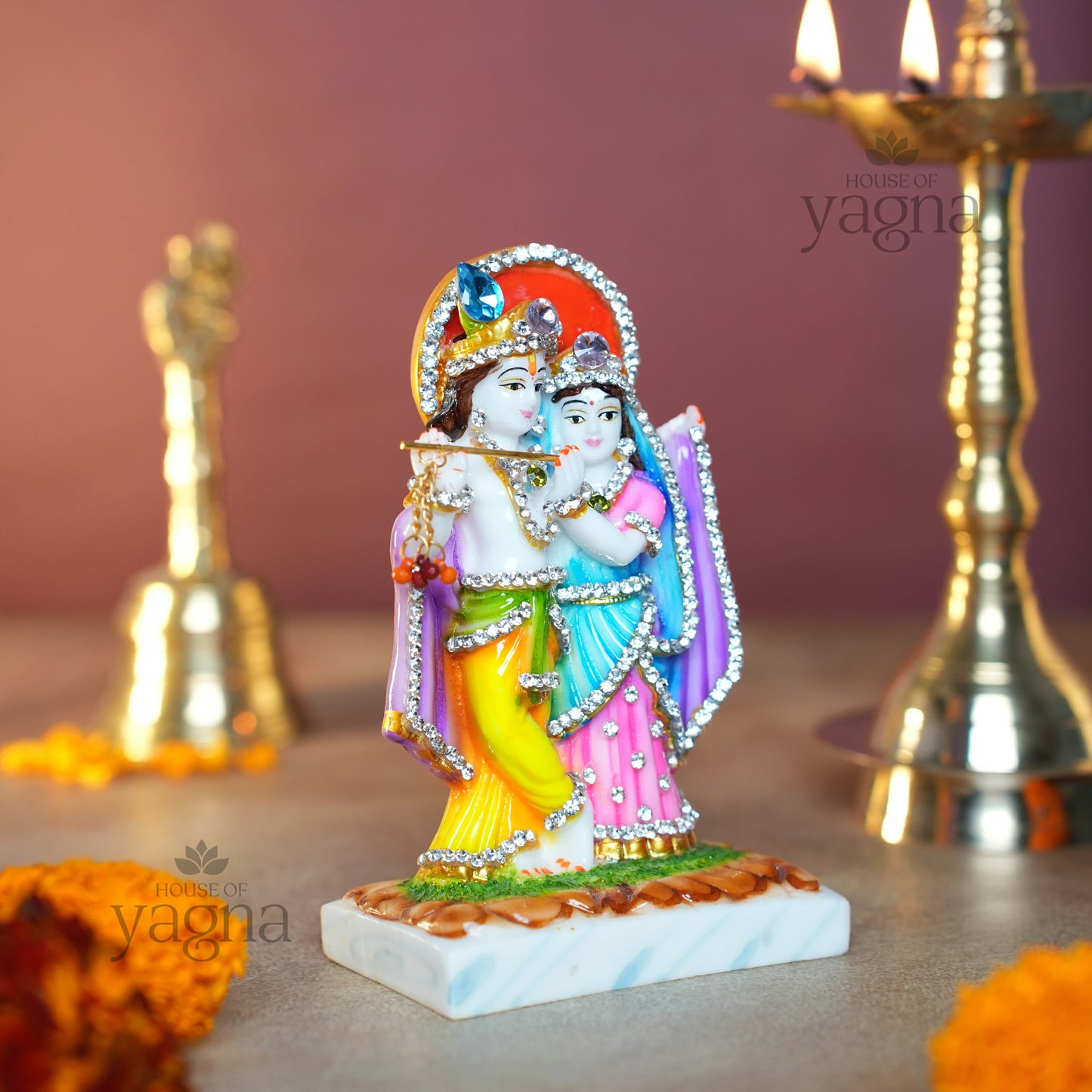 Radha Krishna Statue – Perfect for Janmashtami & Gifting