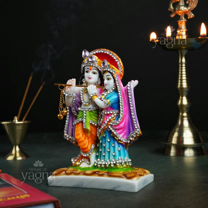 Radha Krishna Murti – Eternal Bond of Bhakti & Beauty