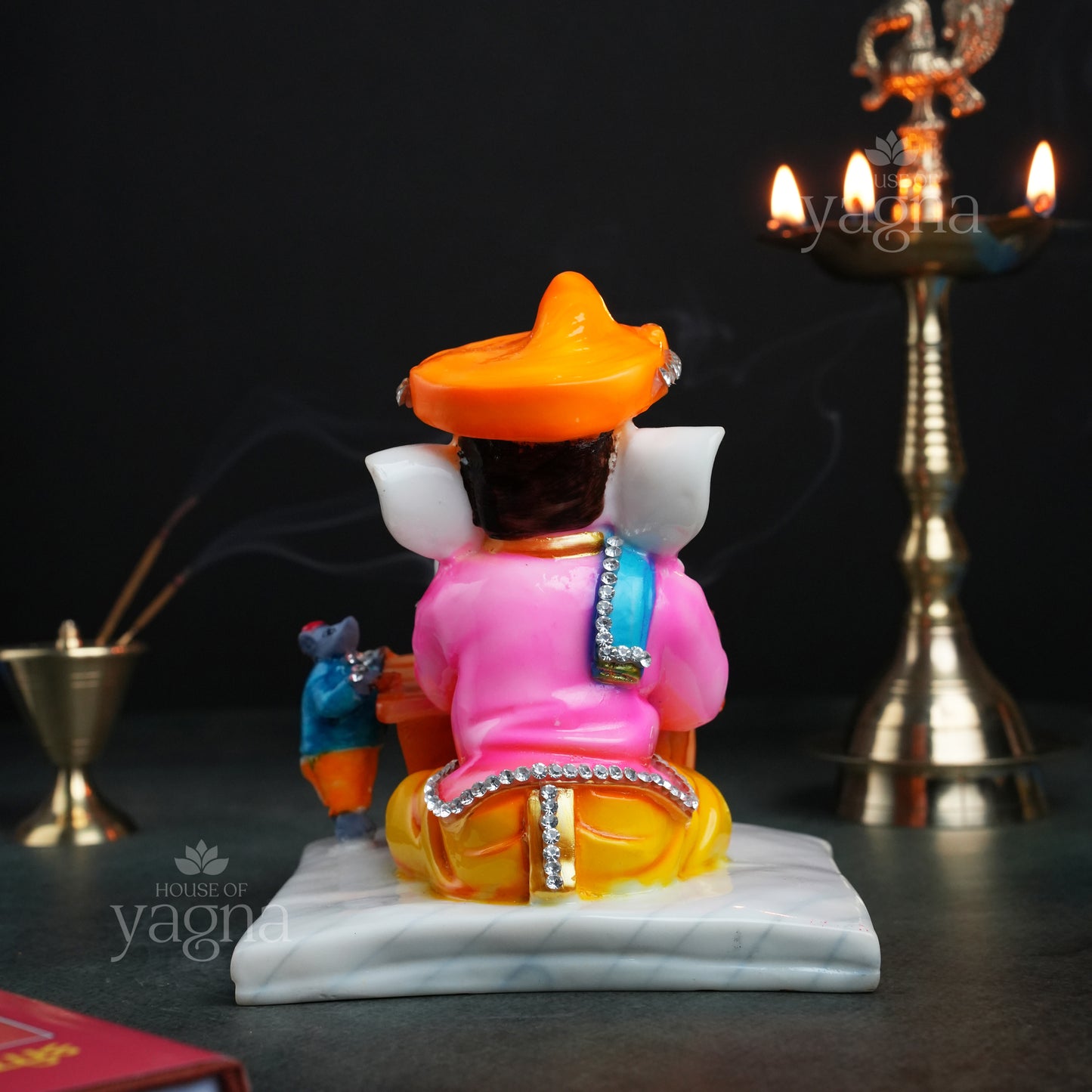 Munim Ganesha Idol – Lord of Wisdom, Records & Clarity