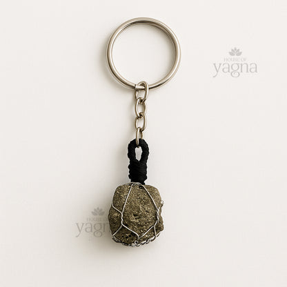 Pyrite Keychain